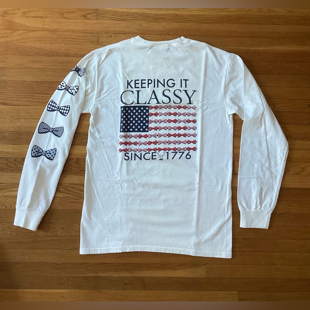 Keeping It Classy Patriotic Long Sleeve Tee